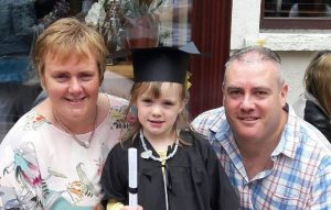 Brian, Joyce and daughter Amy